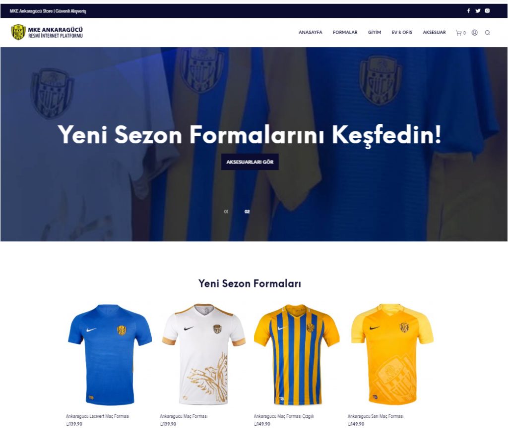 STORE Ankaragücü Resmi Web Sitesi