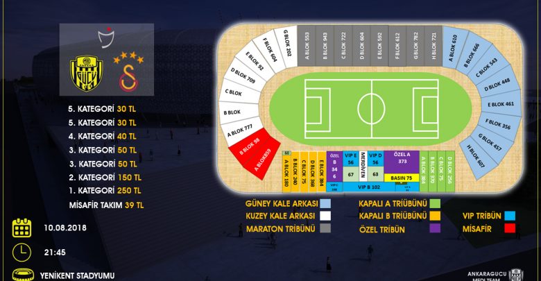 Galatasaray Maçı Biletleri Genel Satışta